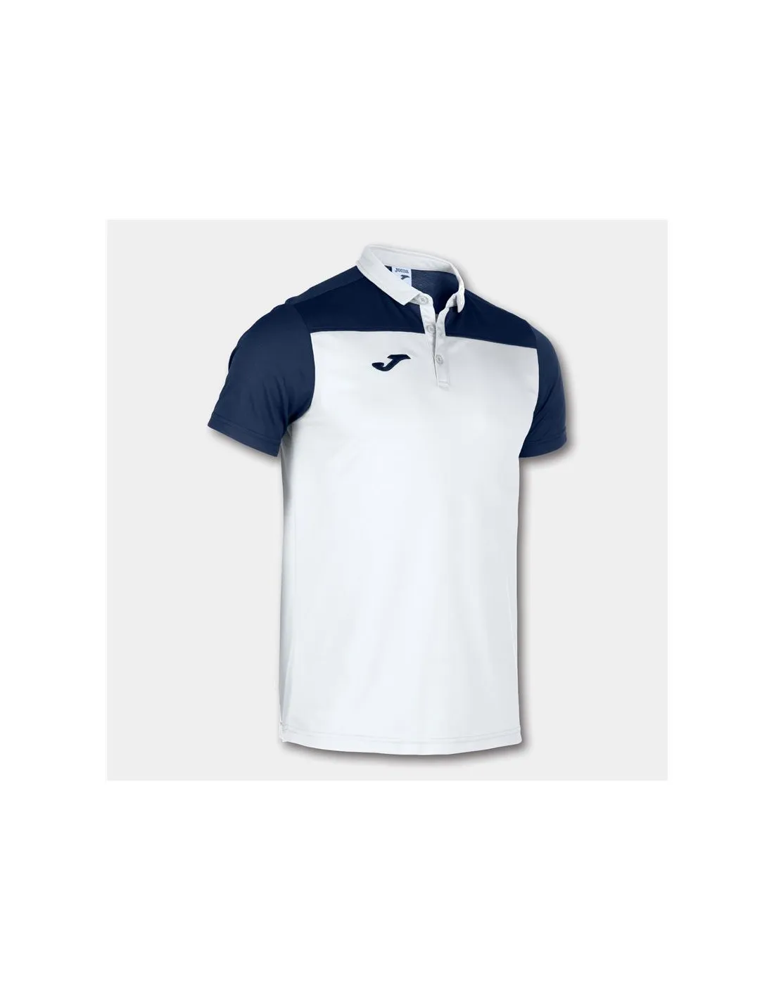 Polo Homme Manches courtes Hobby II blanc-marine