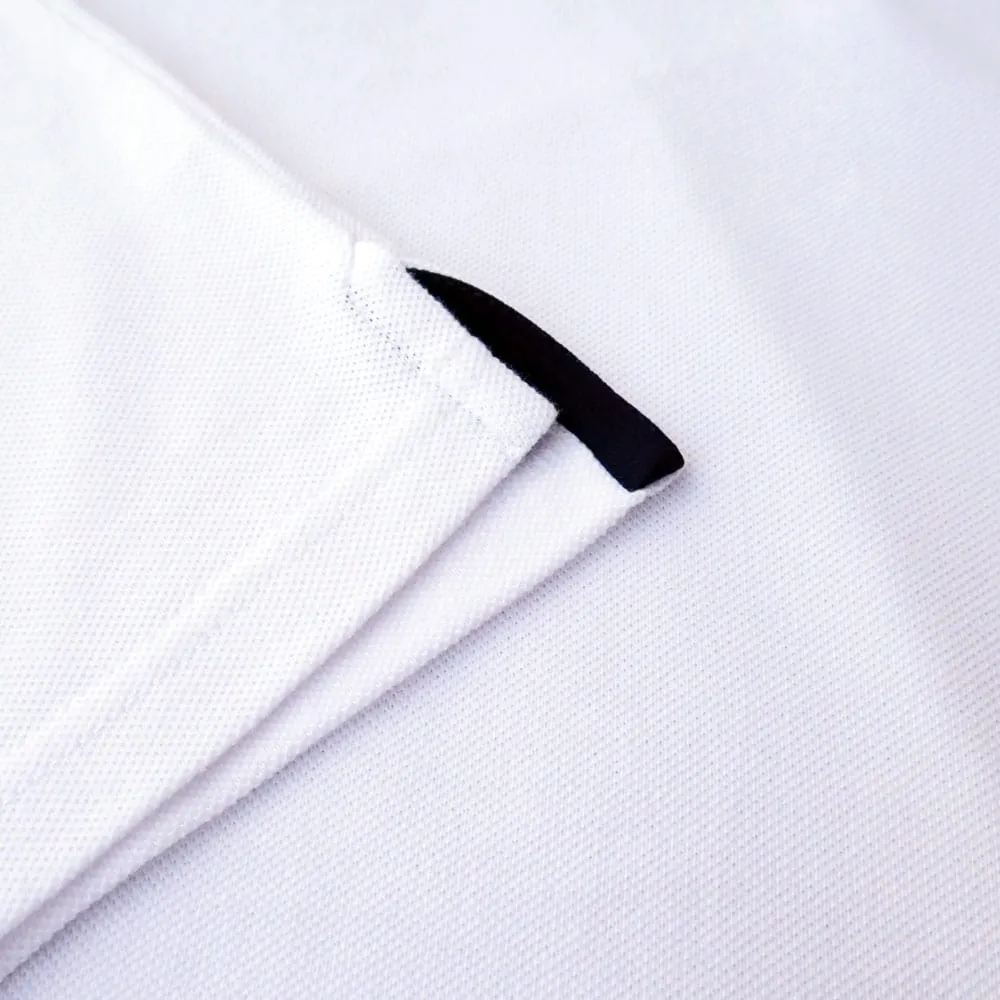 Polo l'Élégante - Blanc - Monsieur Basil