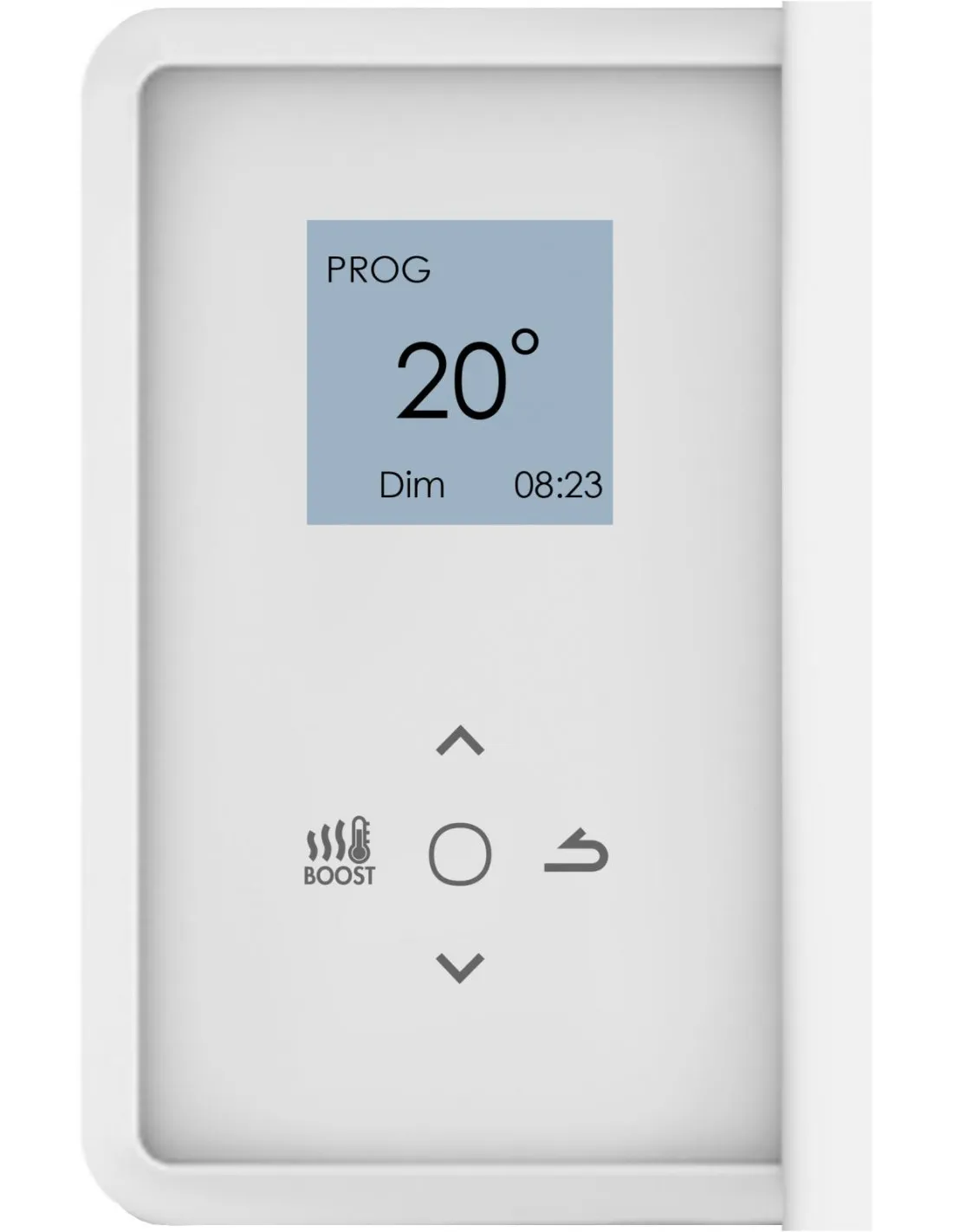 Radiateur sèche-serviettes Doris Digital étroit 0500W blanc carat ATLANTIC 851145