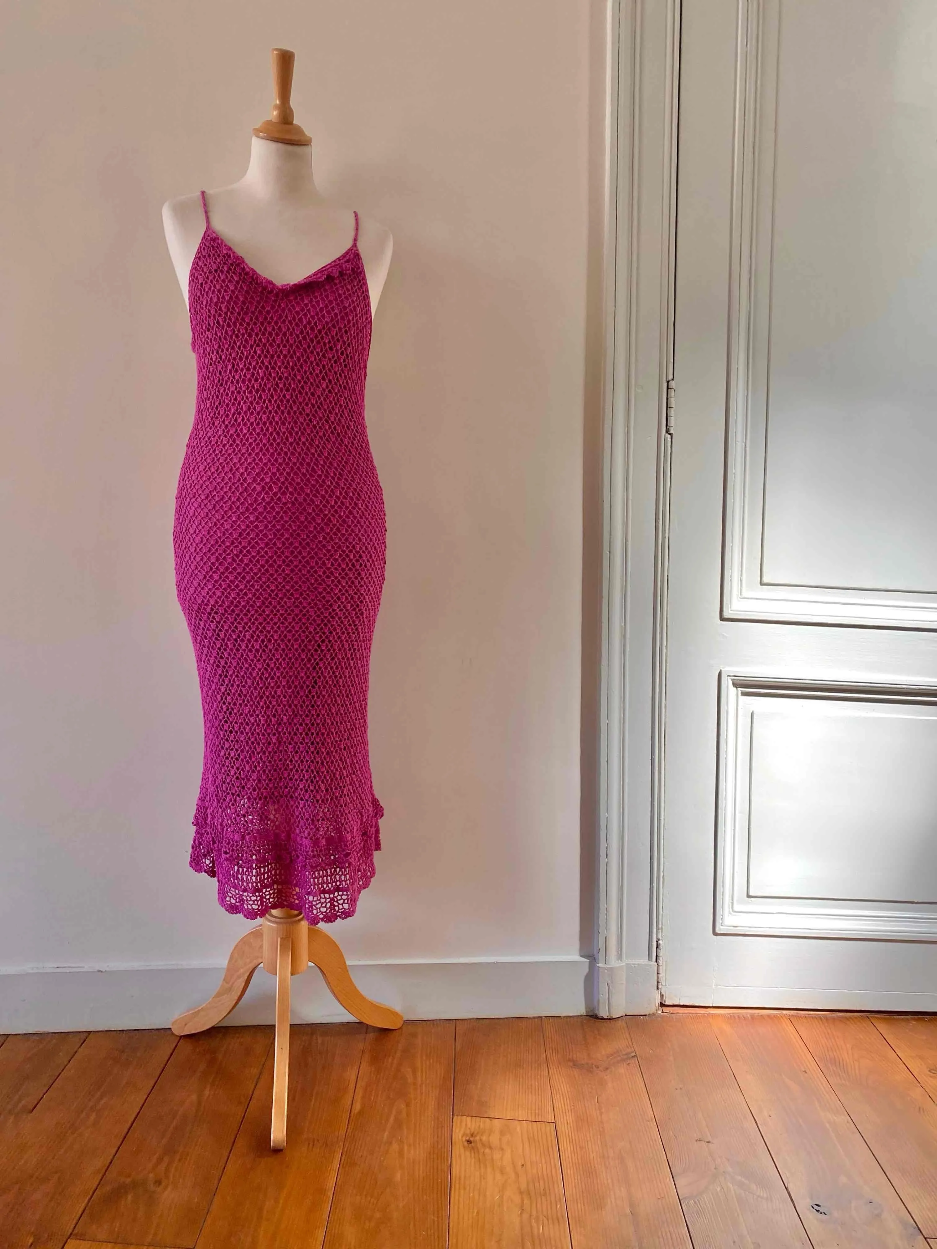 Robe en crochet