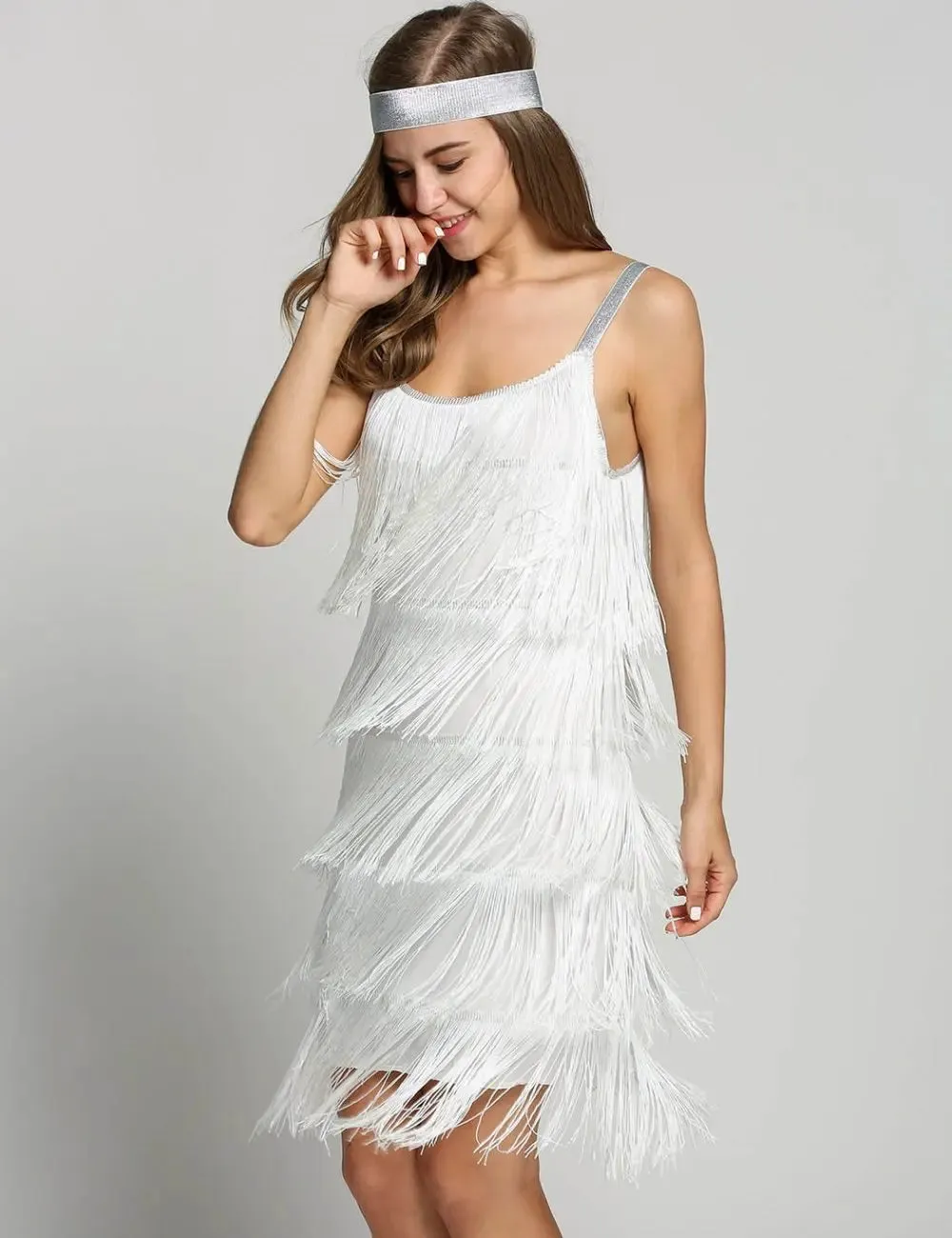 Robe à Franges Style Gatsby Années 20