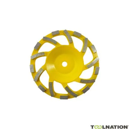 Rokamat 85700 Plateau diamant 150 mm Jaune