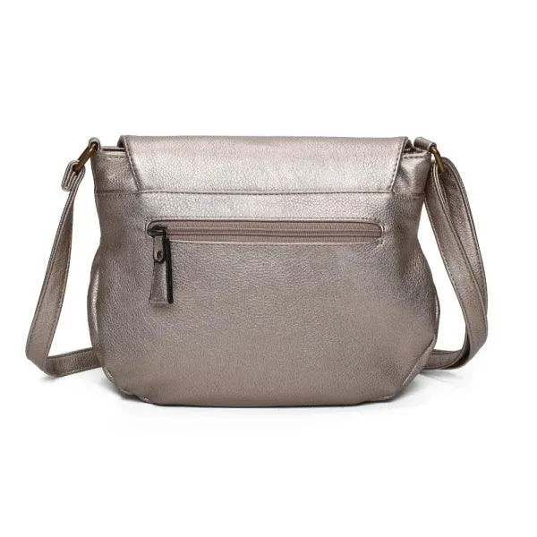 Sac en cuir vegan besace résistant - Plusieurs coloris