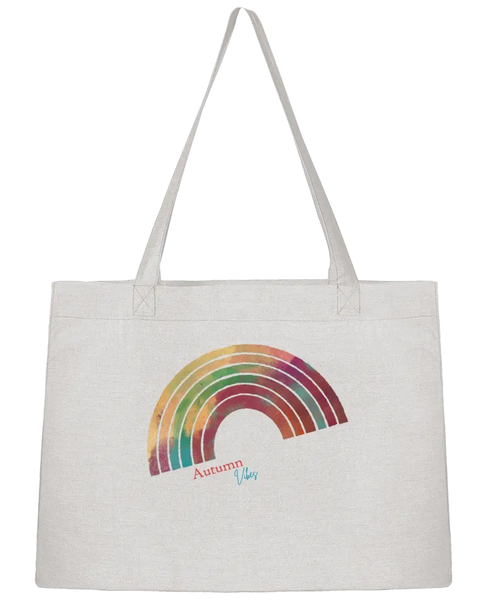 Sac Shopping Rainbow automne par Catherine de Vaucelles