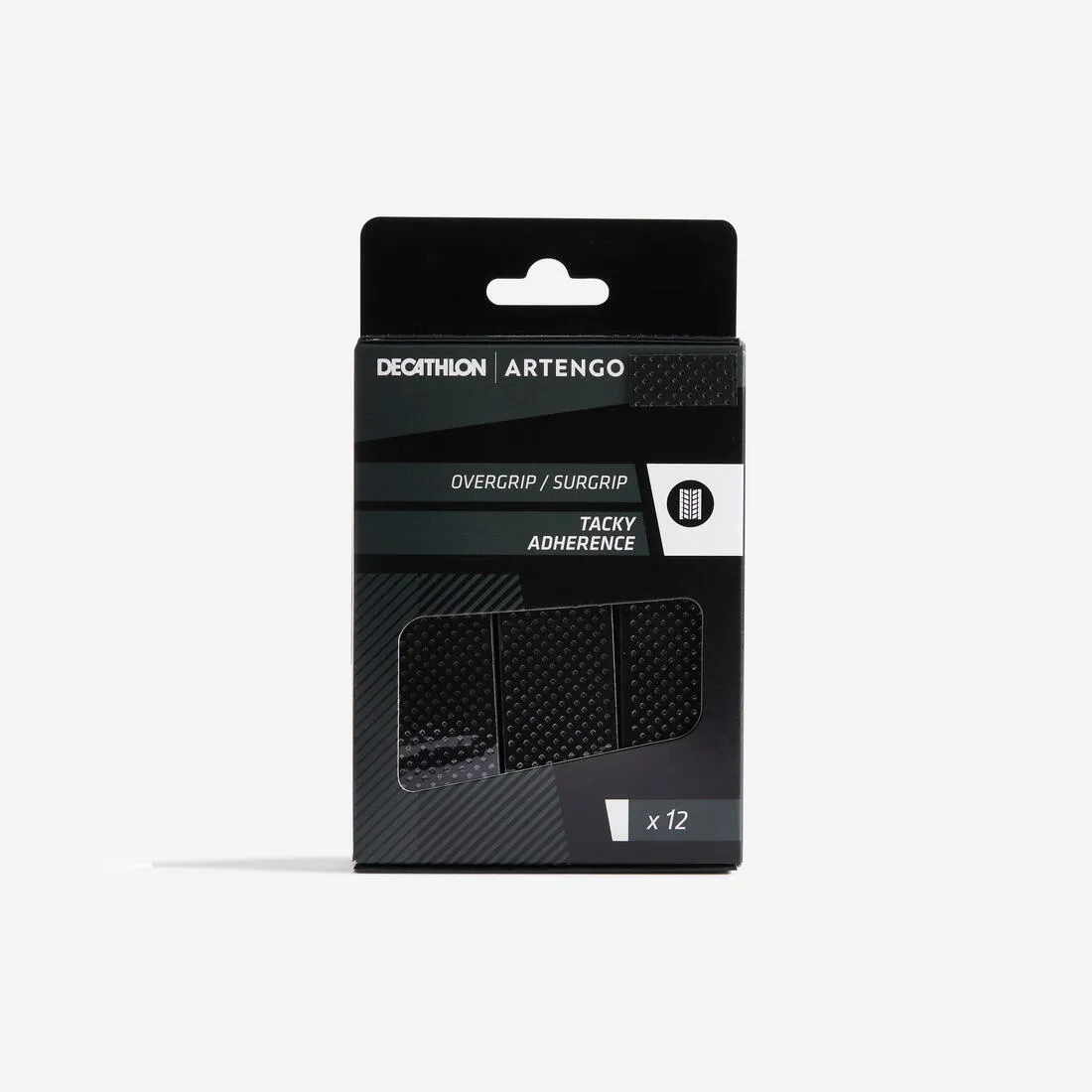 SURGRIP DE TENNIS ARTENGO  TACKY X12 noir