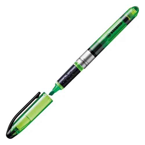 Surligneur NAVIGATOR - Encre liquide - Pointe biseautée - Vert - STABILO