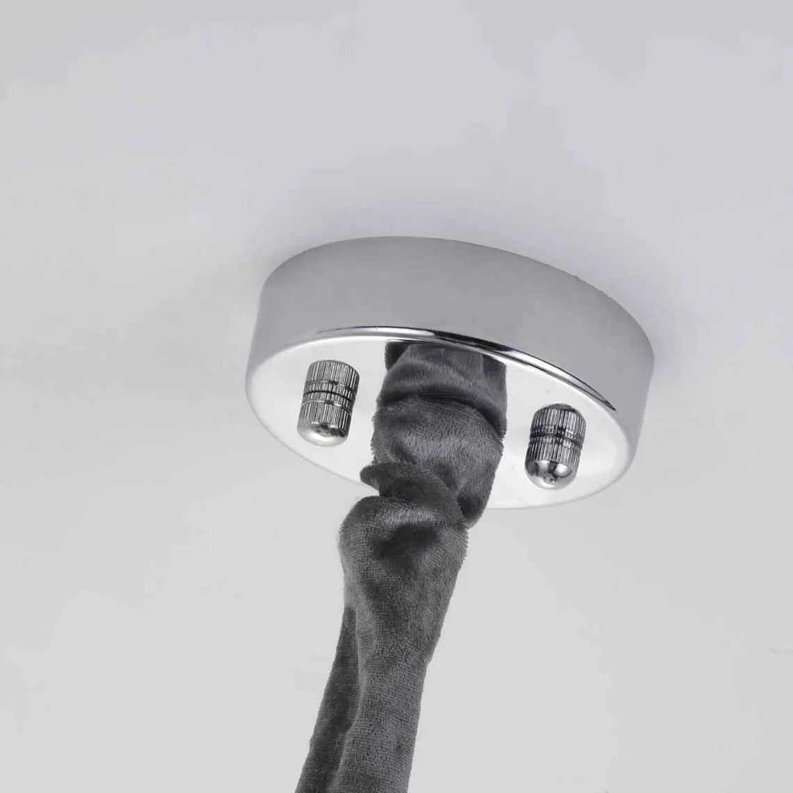 Suspension RITCHIE Marron Et Métal Argent | 3 Suisses