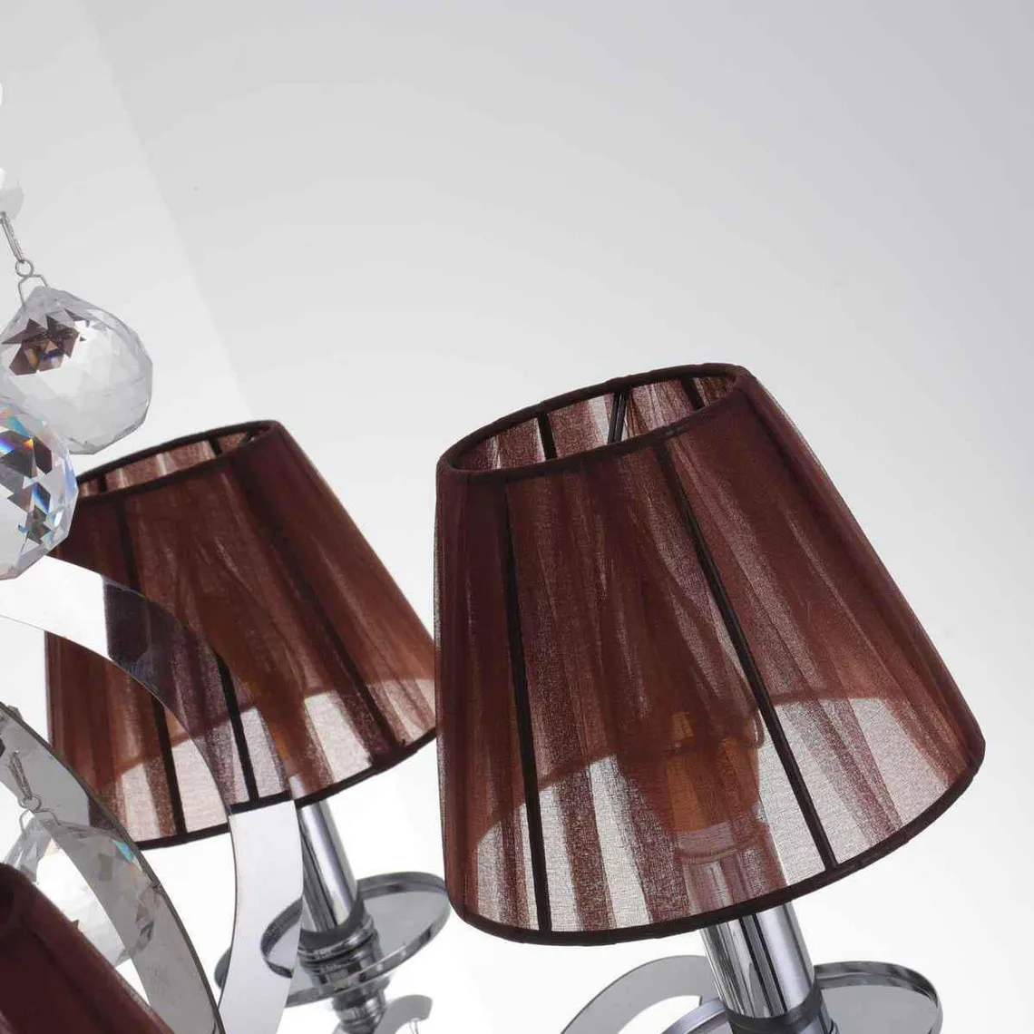 Suspension RITCHIE Marron Et Métal Argent | 3 Suisses