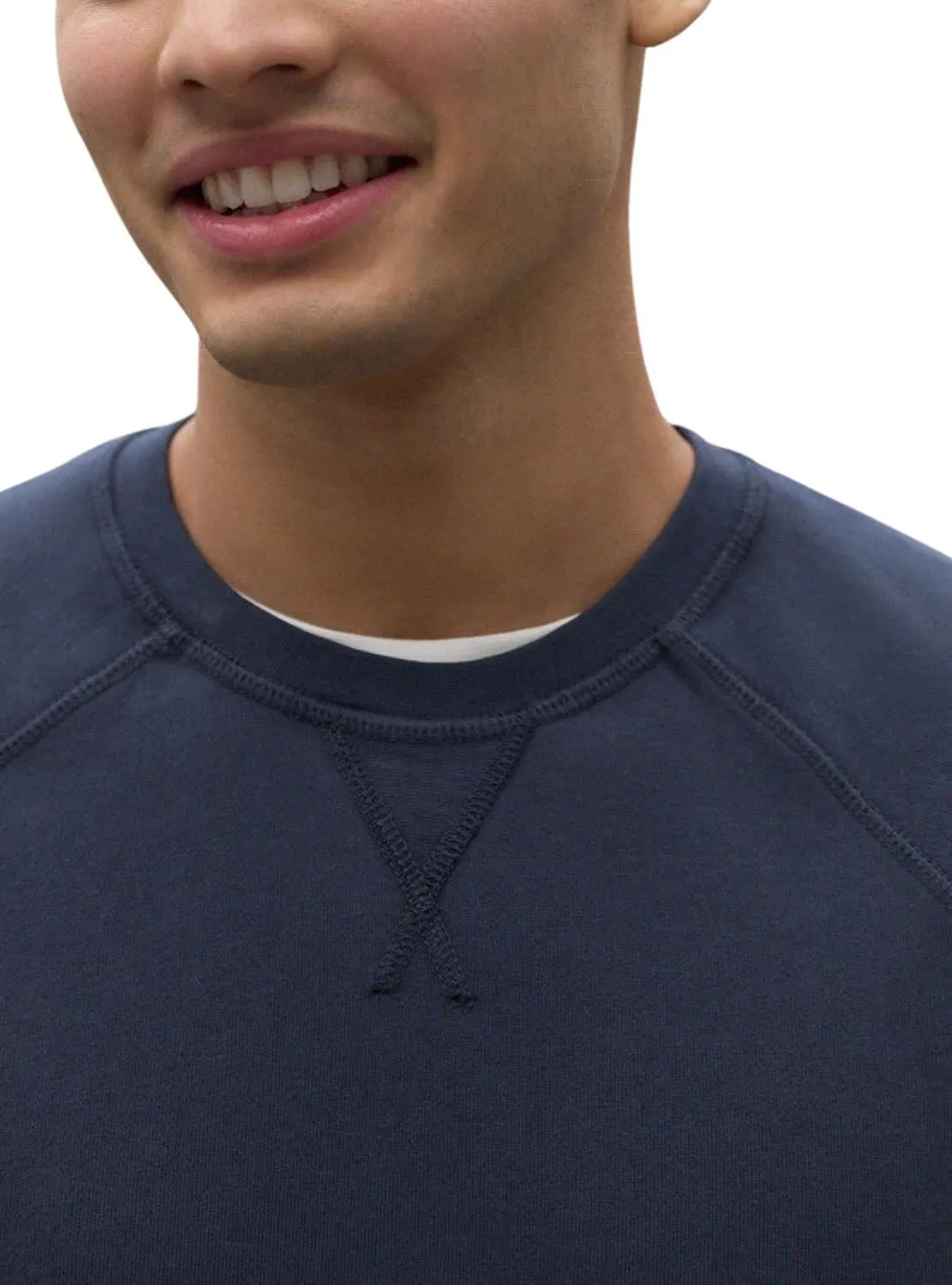 Sweatshirt Ecoalf Berja Marine Pour Homme