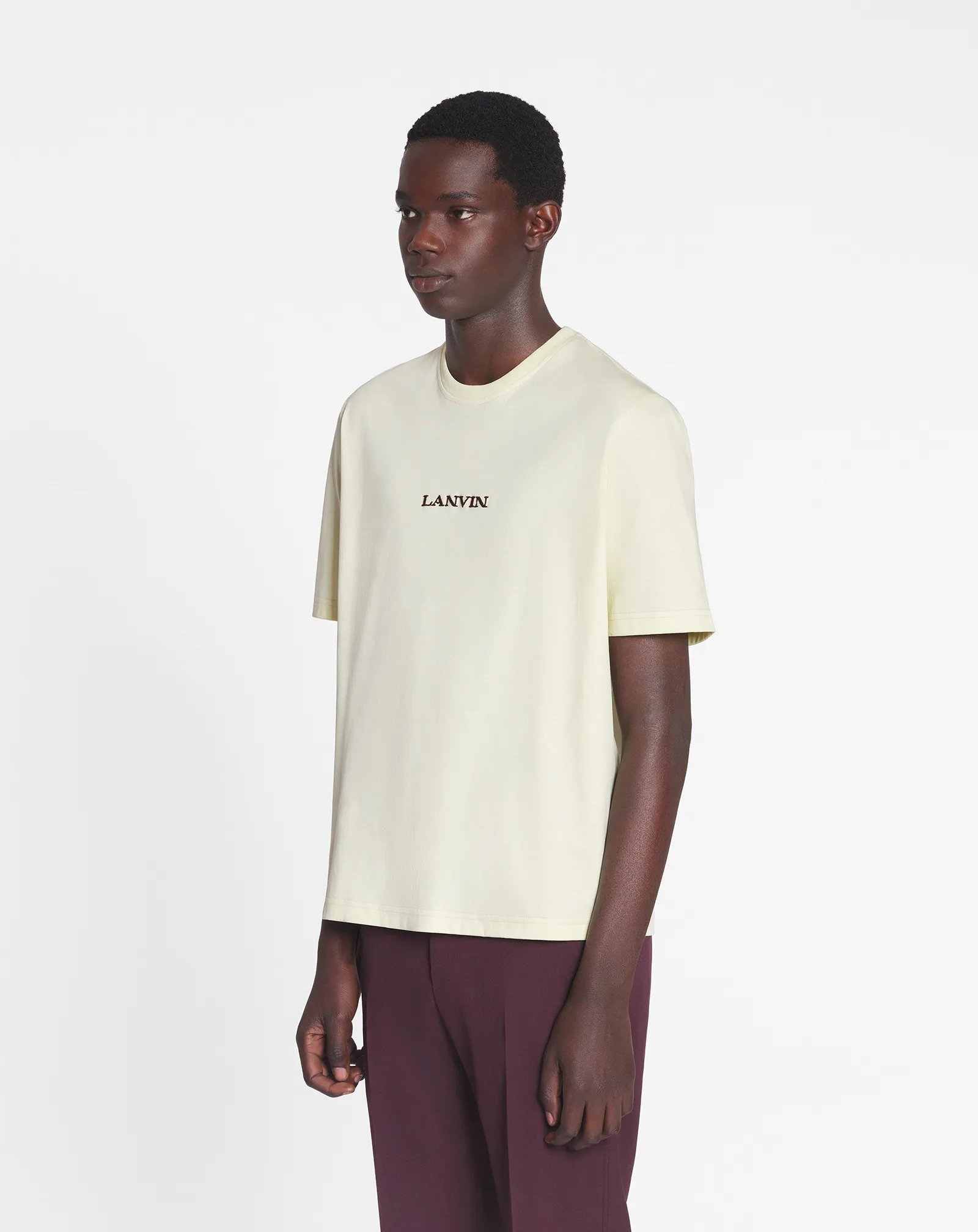 T-SHIRT BRODÉ LANVIN