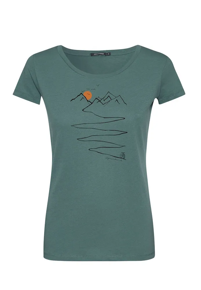 T-shirt coton bio Bike Trail Taille L