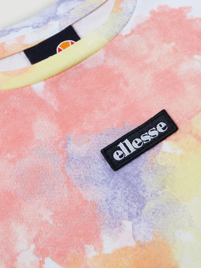 T-shirt court virsa multicolore fille - Ellesse | wimod