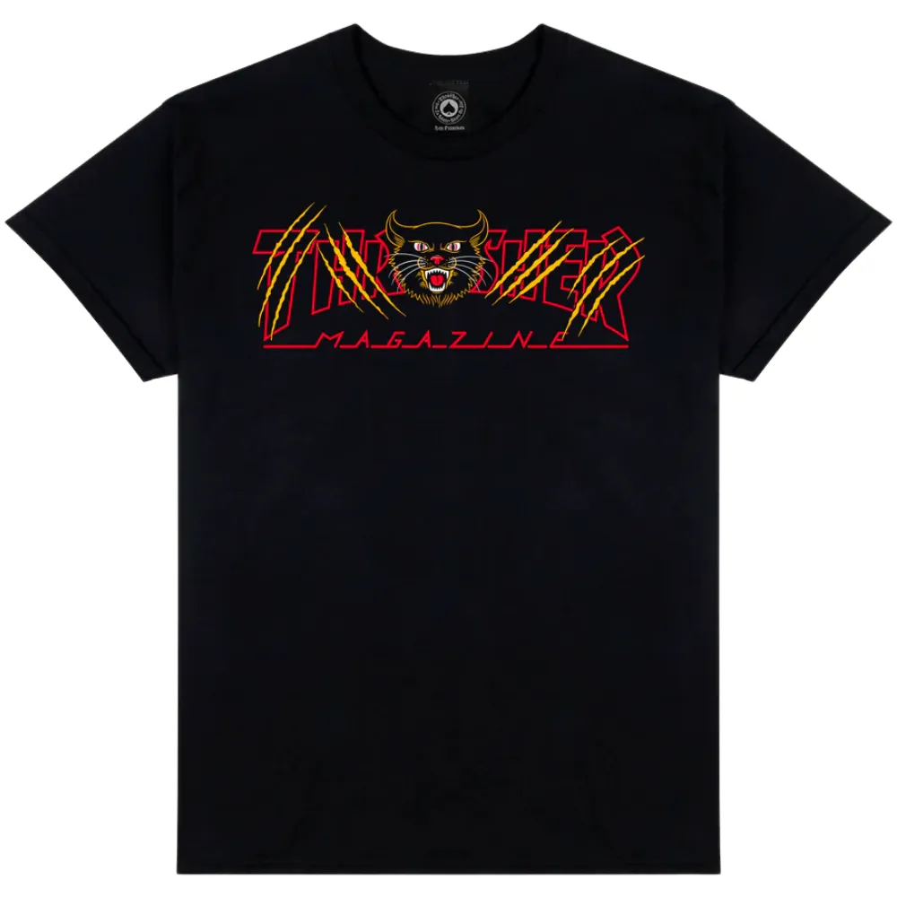 T-Shirt Gato noir