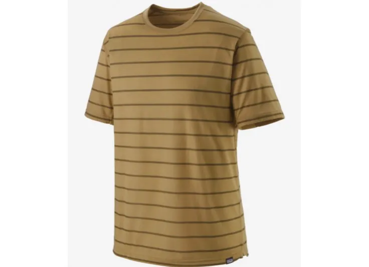 T-SHIRT HOMME PATAGONIA CAP COOL TRAIL SHIRT MORAY KHAKI
