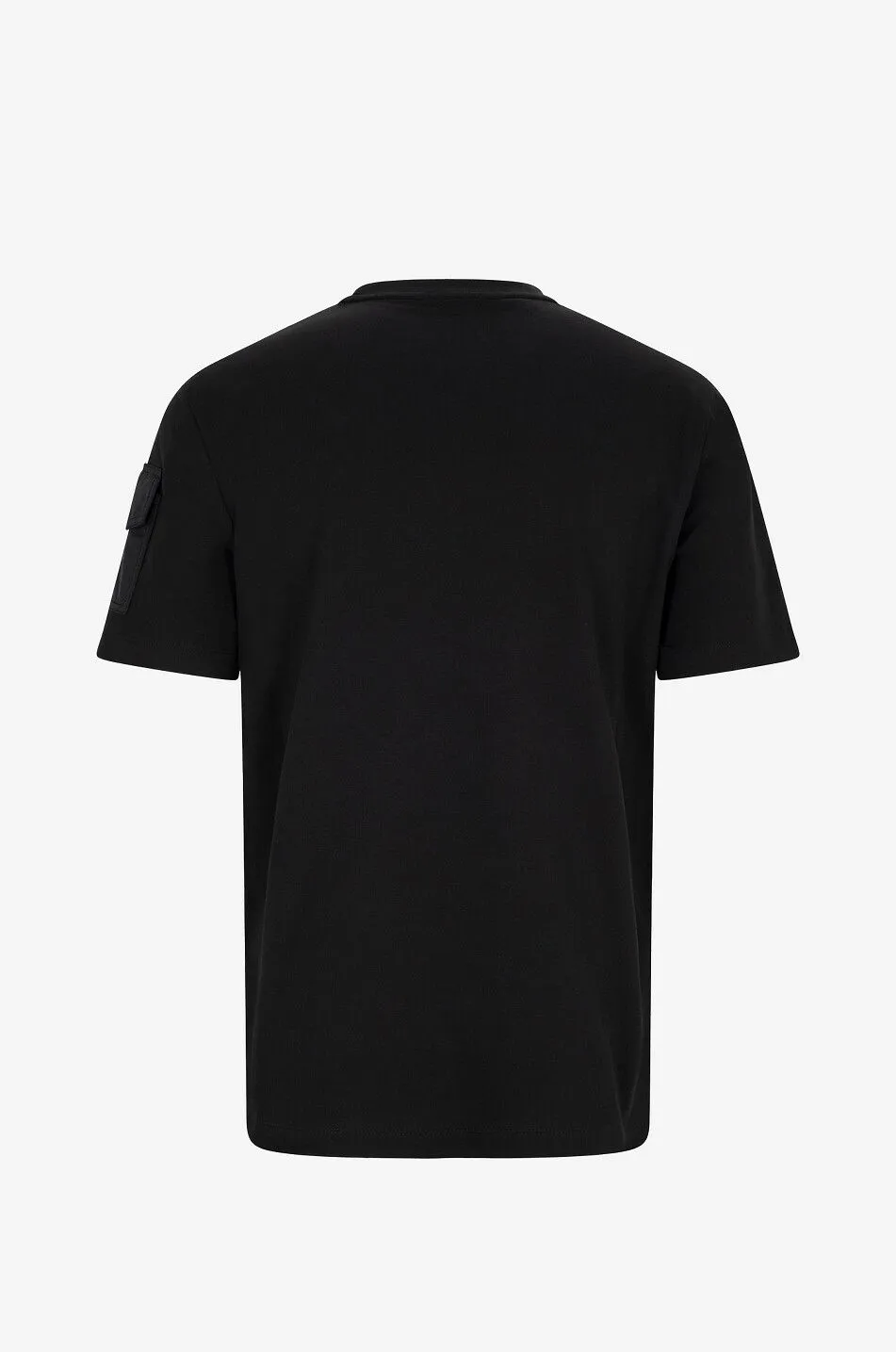 T-shirt imprimé logo à poche cargo