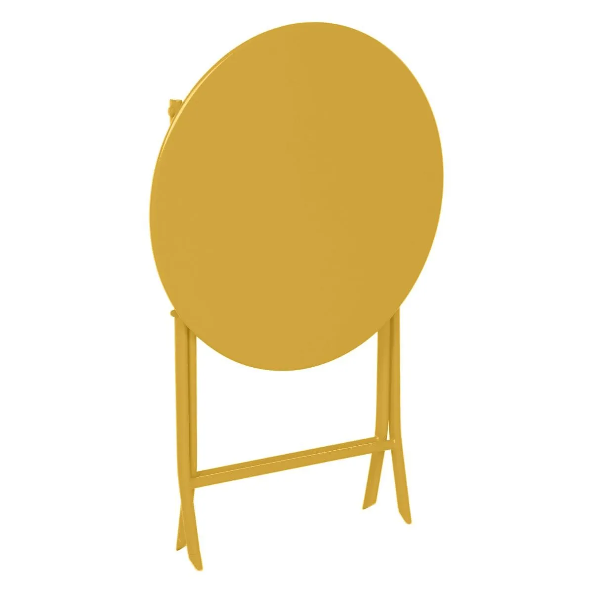 TABLE GREENSBORO RONDE MOUTARDE 2 PLACES