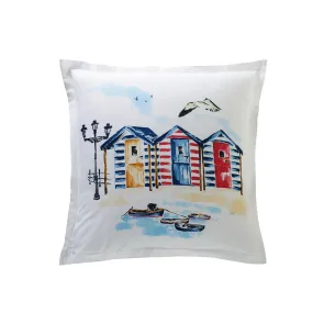 Taie d'oreiller  SHELL FISH multicolore en coton | 3 Suisses