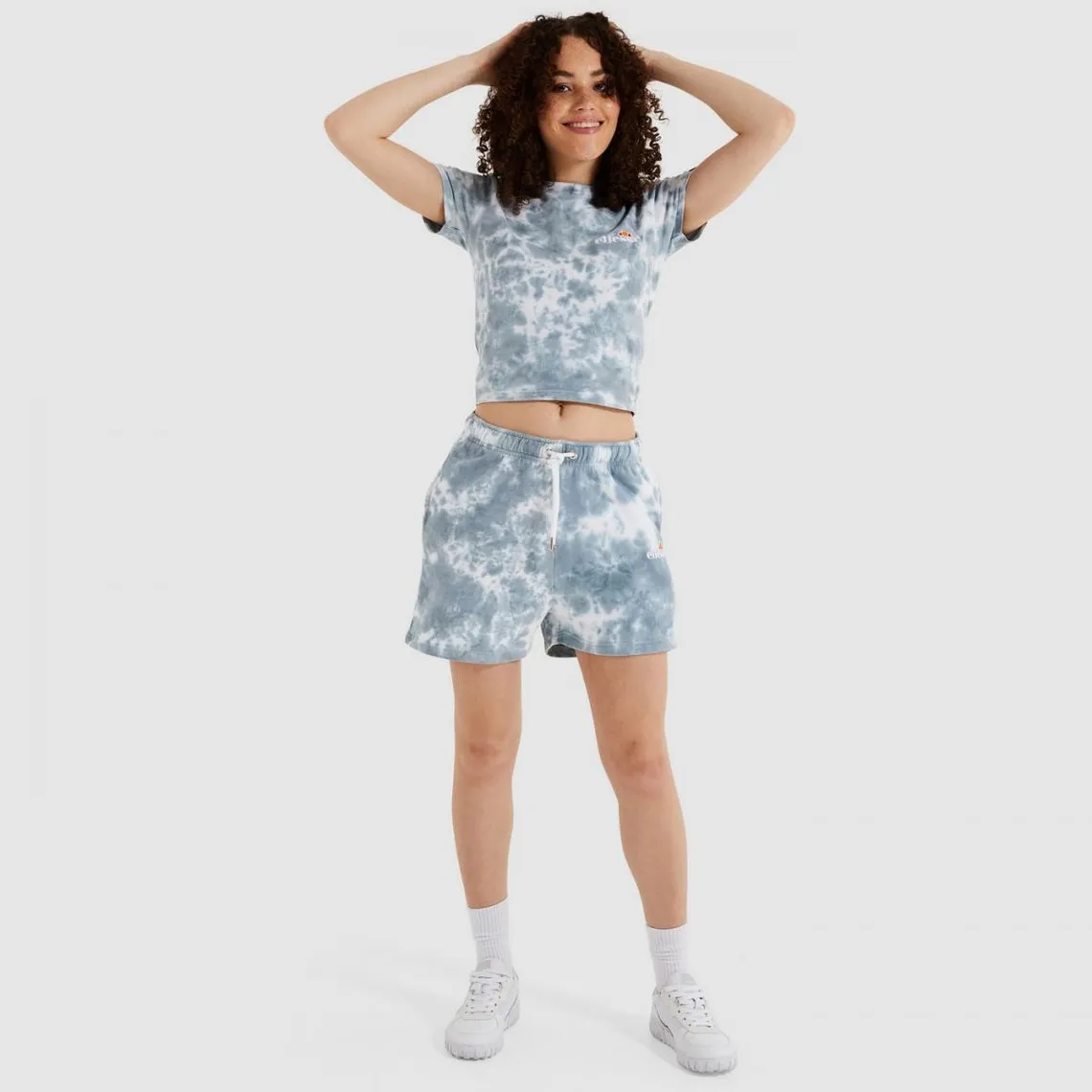 Tee-shirt court VIKINS TIE DYE multicolore en coton | 3 Suisses