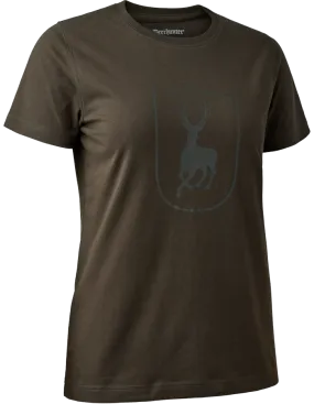 Tee-shirt femme avec blason DEERHUNTER