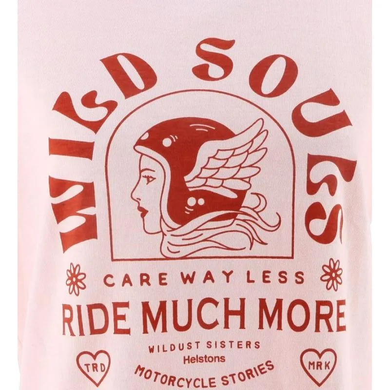 Tee-shirt WILD SOULS HELSTONS rose - MAXXESS.FR, T-Shirt