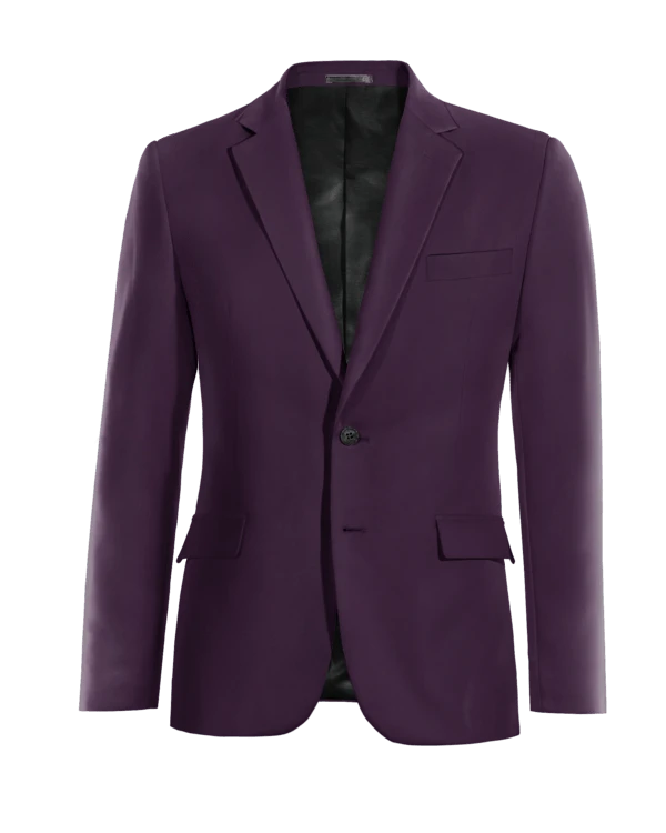 Veste mauve foncé de mi-saison