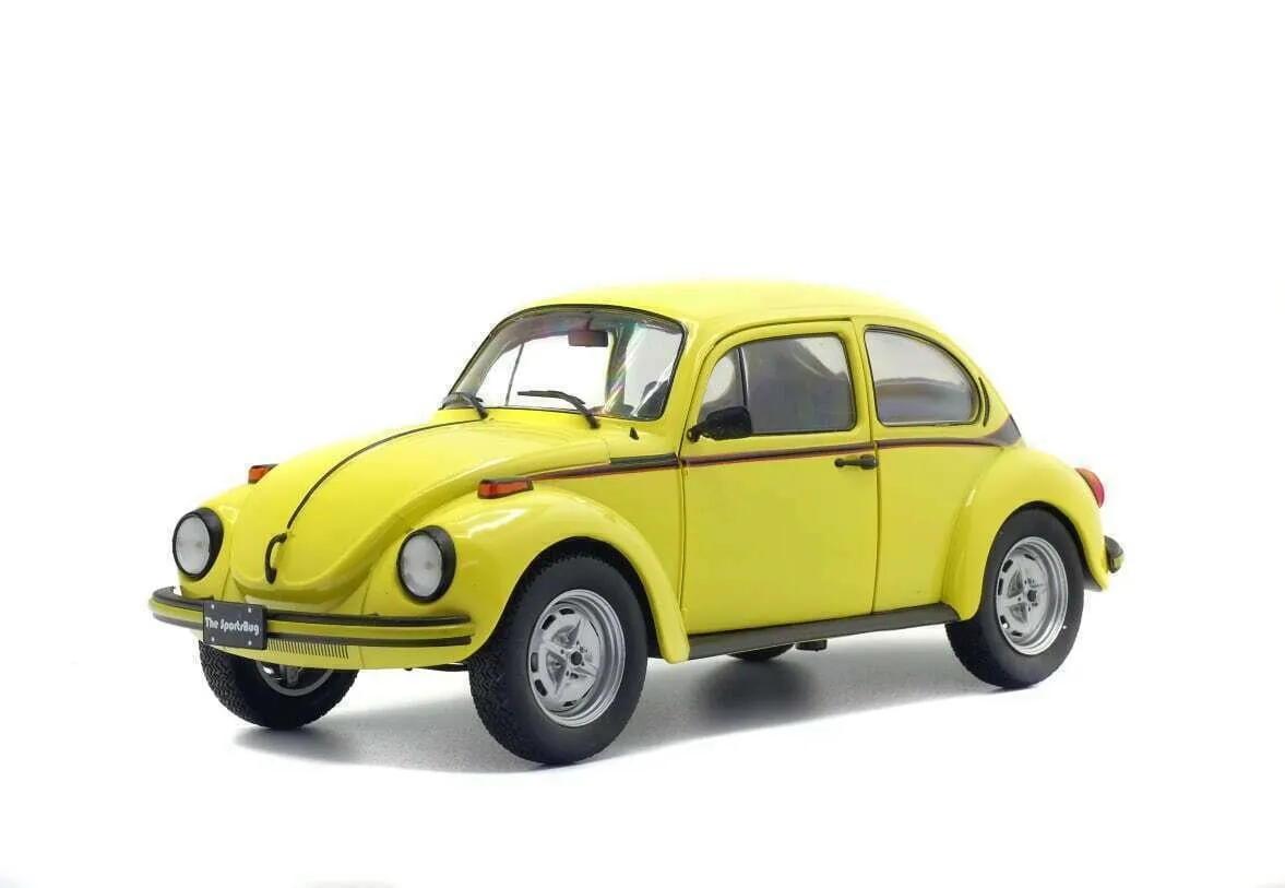 VW Beetle 1303 Sport 1974 Jaune - 1:18 SOLIDO S1800511