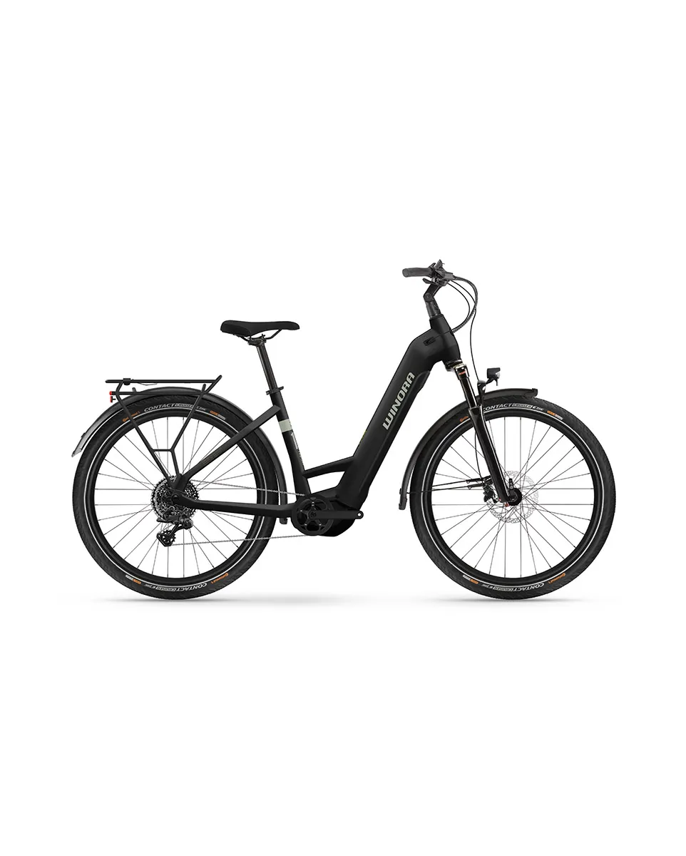 Vélo électrique trekking Unisexe YUCATAN X10 LOW Noir